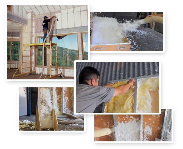 Blow-in insulation, bibs insulation, insulation, batts insulation